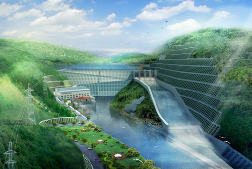 鼎城老挝南塔河1号水电站项目